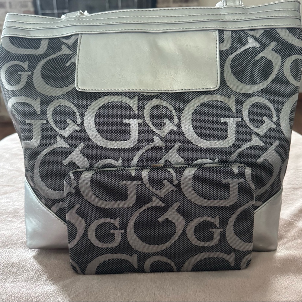 Stylish Gray Fashion Tote Bag